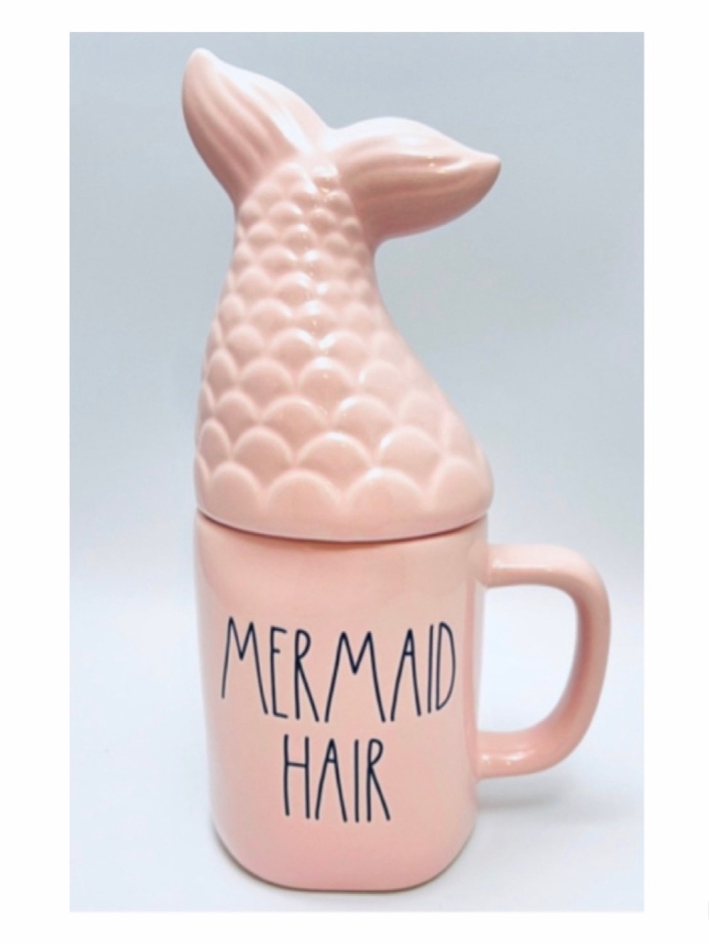 NEW Rae Dunn Pink Mermaid Hair Don’t Care 🧜♀️